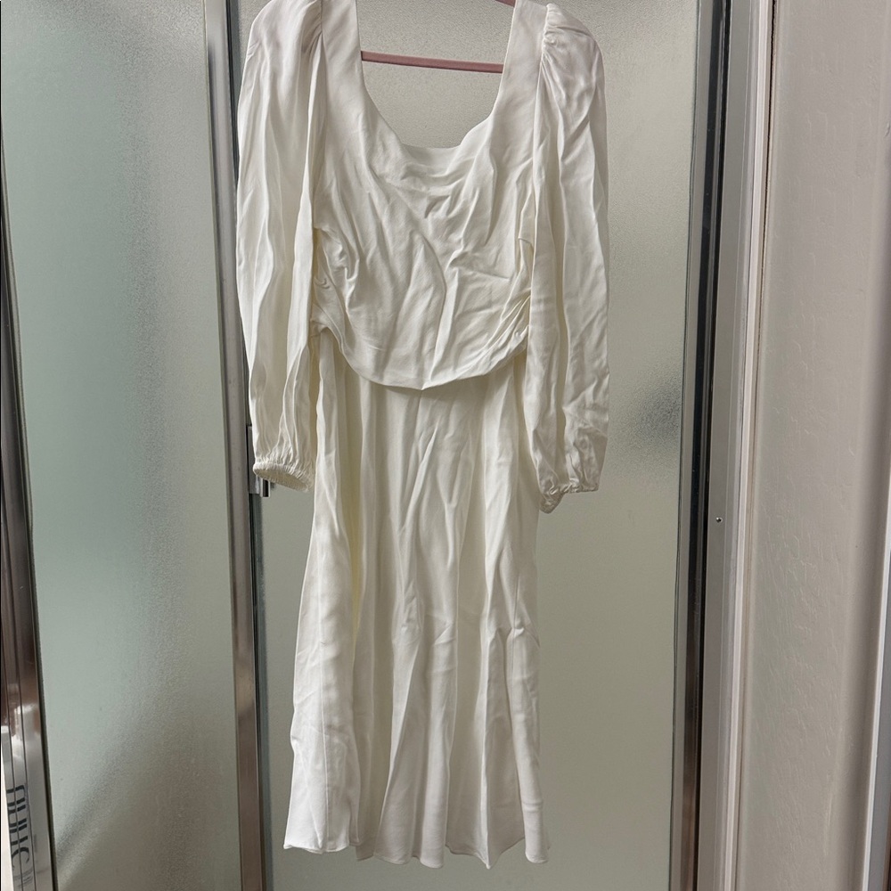 AMSALE‎ LITTLE WHITE DRESS